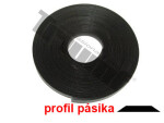 pp polypropylene band 9m, 11mm wide, black, plastic for welding triumf