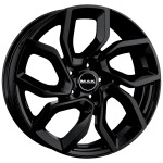 Alloy Wheel MAK Apollo Gloss Black 7.5x17" 5x110 ET38 middle hole 65.1