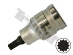 1/2" socket ribe- torx bit m6, 55mm