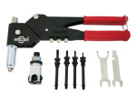 Hand Riveter POPUP + screw ( nut) , 360 head TRIUMF ( sleeve nut)