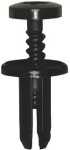 Plasttüübel-screw Ø 6,2 MM PA 6 / POM BLACK. 25pc.