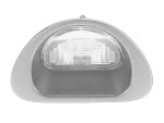 OE PEUGEOT 6340E2 / license plate light right/left (cube, bulb, socket, light cover) fits: citroen c1, peugeot 107 06.05-09.14