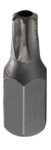 torx bit t10 short , aperture, s2 mat. (130t) triumf