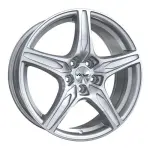 Alloy Wheel Venue VL5 Silver 8x18" 5x112 ET30 middle hole 66.6