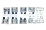 Fuse flat UNI 25A white