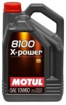 semi synthetic oil MOTUL 10W-60 8100 X-POWER 5L