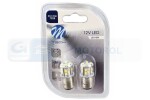 2x m-tech econo lb113w - bay15d, 21xsmd2835, white, 12v, 1.6w