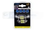 12v 6xled bulb smd5050 sv8.5 17x36mm white 6000k canbus (2pcs)