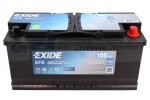 battery EXIDE 105AH 950A P+