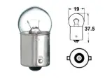 Metallsokliga BULB 6V 5W (BA15s)