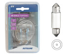 licence plate bulb pair 6V 11X41mm 5W (SV8.5)