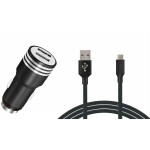 set charger 2 X USB 2.4A + cable USB-C
