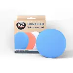k2 duraflex blue hard abrasive velcro fastener polishing pad 150x25mm