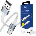 3MK-HYPER CABLE A TO C 1M 9V/2A 18 WHITE
