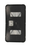 RYWAL wkład lustra z mocowaniem podgrzewane MAN 311x171mm