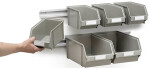6 shelf boxses+rail