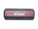 Hexagonal bit 10MM short, S2 MAT. (130T) TRIUMF