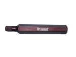 Hexagonal bit 6mm long, s2 mat. (130t) triumf