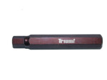 Hexagonal bit 8MM long, S2 MAT. (130T) TRIUMF