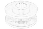 OE IVECO 7166992 / diferentsiaali rist sobib: iveco daily i, daily ii, daily iii, daily iv, daily v, daily vi
