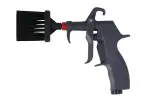 air gun with a brush tip