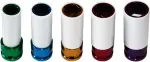 5-part. alloy wheel Impact Socket set 15/17/19/21/22mm triumf