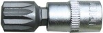 1/4" xzn 12-star socket bit short m4 triumf