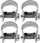fastening, screwclamp, kinnituslint, zinc plated w1 mini 16-18mm, 4pc.