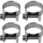 fastening, screwclamp, kinnituslint, zinc plated w1 mini 20-22mm, 4pc.