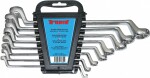 8pc. ring-Open End Wrench set 6-22mm. plastic holder triumf