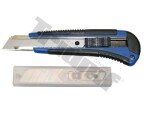 wide knife for a painter 18mm metal, with spare blades, triumf