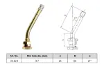 TBR valves/ventiļi V3.20.4, 25/60mm d=9.7, 12pcs./pack.