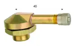 TBR valves/ventiļi V3.12.1, 40mm d=15.7 12pcs./pack.