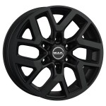 Alloy Wheel MAK Gravel Matt Black 6.5x16" 6x120 ET50 middle hole 74.5