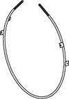 Exhaust system fitting element, positioning ring fits: VOLVO FH12 08.93-