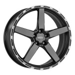Alloy Wheel Dotz MarinaBay dark Gunmetal/polished lip 8.5x19" 5x112 ET45 middle hole 70.1