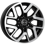Alloy Wheel MAK Gravel Black Mirror 6.5x16" 6x120 ET50 middle hole 74.5