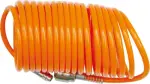 pneumatic spiral hose with quick connection 15M 6x8