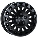 Alloy Wheel MAK Overland Gloss Black Mirror Ring 7x17" 5x118 ET45 middle hole 71.1
