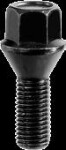 bolt p14x1,50/28/17 (p52, ch17) , black- nickel