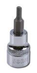 socket spindle (screwdriver head) 3/8", profil HEX, length. 48mm