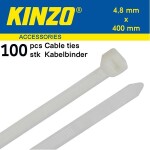cable ties 100pc 4,8#400mm white