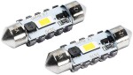 12/24v sv8.5-8 feston led BULB 3.4w 36mm 6500k canbus white blister 2pc vision