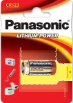 battery panasonic cr123a 1pc.