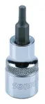 socket spindle 1/2", profil HEX, dimensions meter: 5mm, length. 62mm