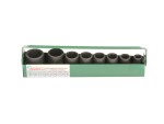 set sockets impact, type zestawu: jednolity, dimensions plug inch: 3/8", tool number: 8 pc, type tool: socket/i 6-kątne udarowe,, dimensions: 8/ 10/ 11/ 12/ 13/ 14/ 17/ 19 (w metalowym