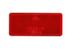 reflector (96x42) prostokatne red with fixator adhesive tape