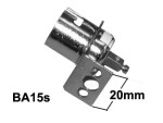 socket BA15S with fixator