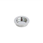 trolley handle 50MM round chrome (in FREESITAV)