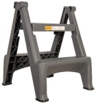 Foldable plastic seat